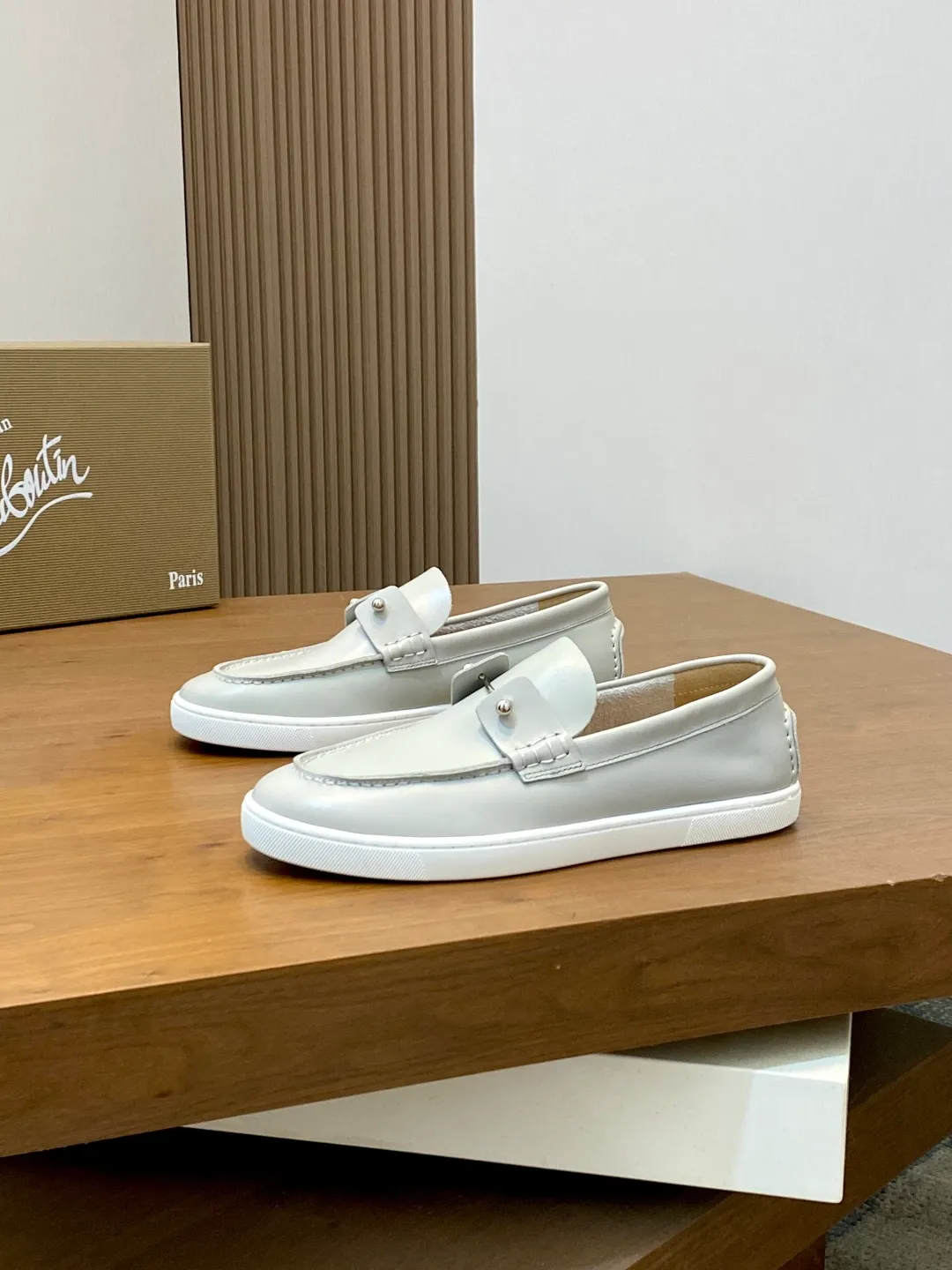 Men's shoes 💰740 christian louboutin (CL red sole shoes) exclusive hot model released 🎈🎈💪Movable latex feet👻Finished outsole line [Deyi] Global supply😝 [Top version]: original imported cowhide upper, top original leather lining, original molded TPU outsole, original 1:1 detail processing, original shoe last, large quantity available from stock, code number: 39-44 (38, 45 customized)